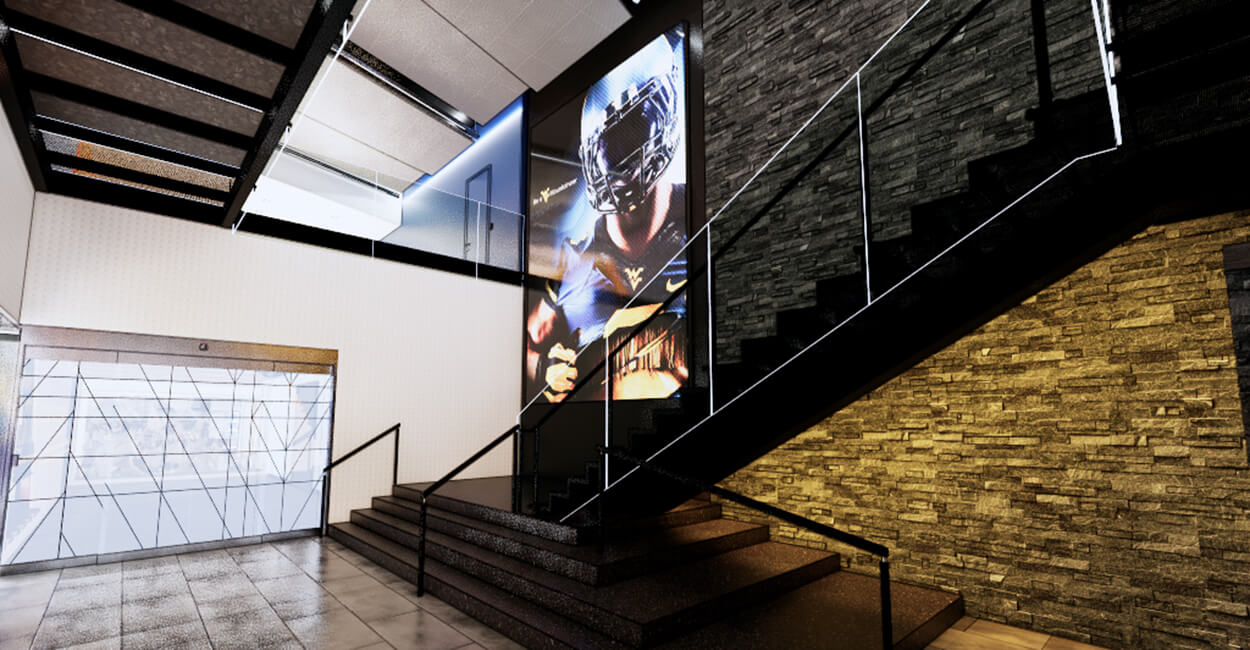 Locker Room/Team Lounge Entryway